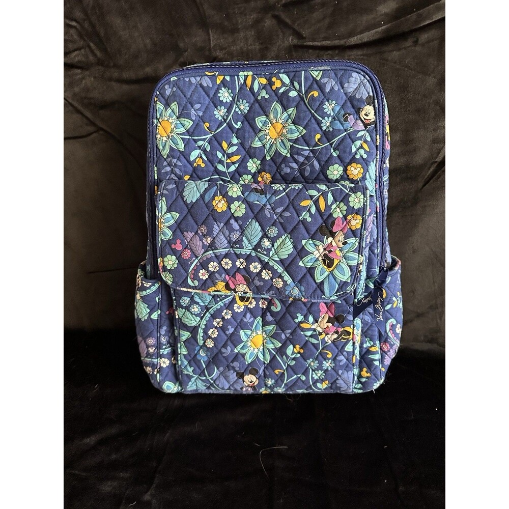 Disney Parks Vera Bradley Minnie/ Mickey Mouse Floral Backpack